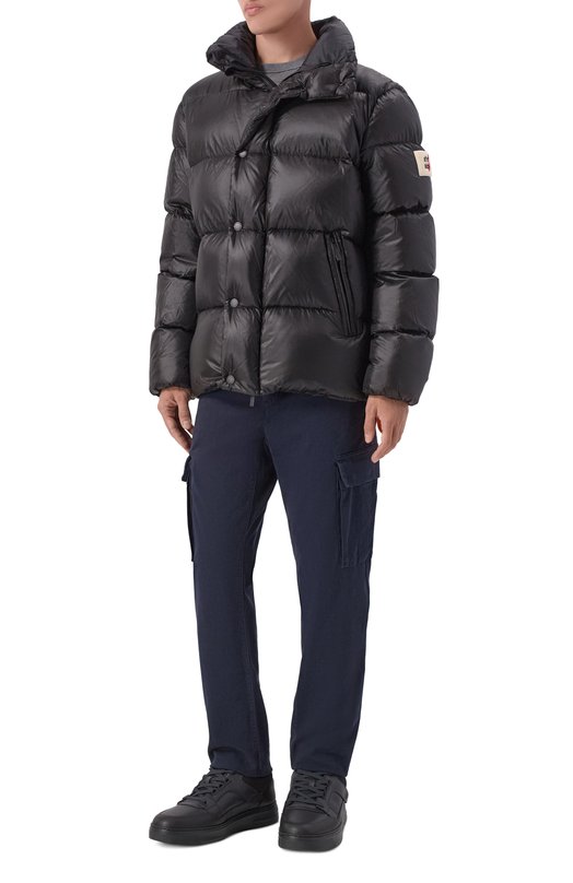 Кожаные кеды Emporio Armani EM002855/AF18018 Чёрный  EM002855/AF18018 Фото 2