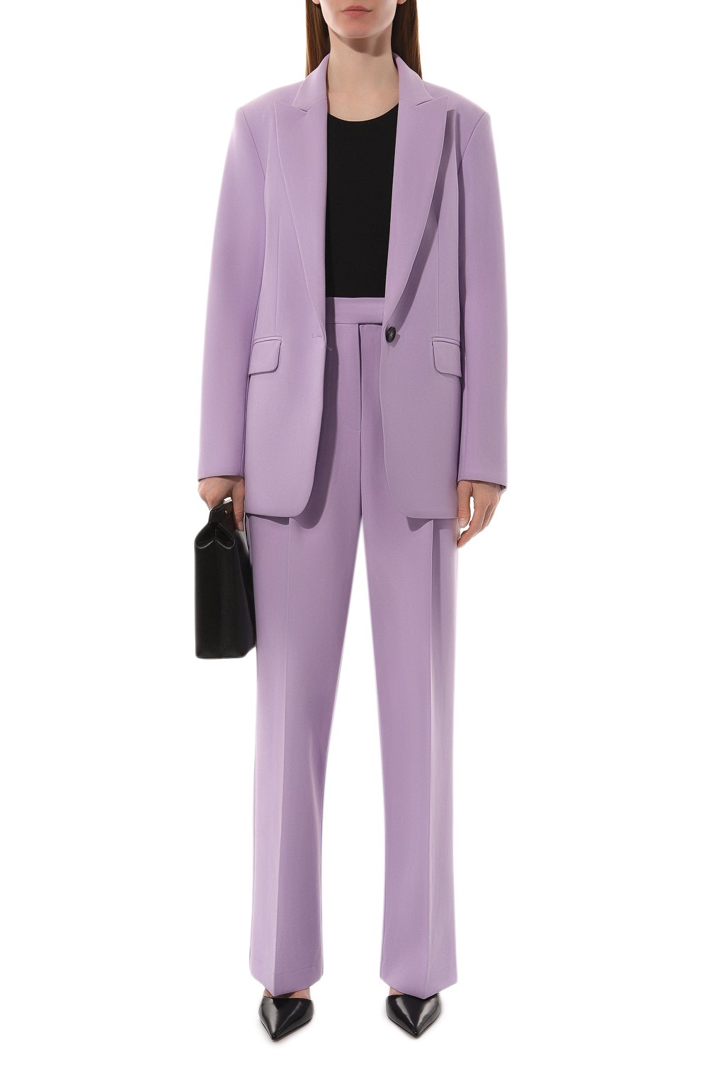 Жакет из вискозы SEVEN LAB фиолетового цвета по цене 24260 руб., арт. SJK1.01.350.98, фото 2 Жакет из вискозы SEVEN LAB, арт. SJK1.01.350.98, фото 2