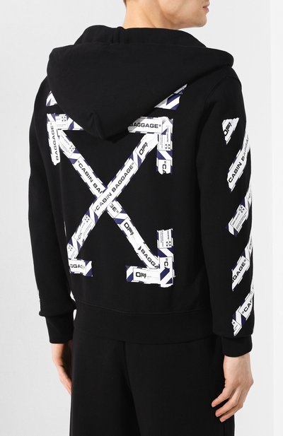 Хлопковая толстовка OFF-WHITE, арт. 0MBE001S20E300031088, фото 4