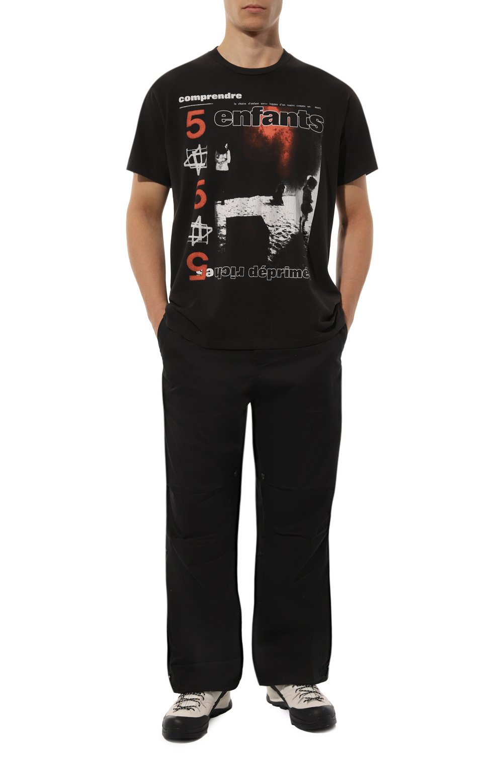 Хлопковая футболка ENFANTS RICHES DEPRIMES, арт. 010-744, фото 2