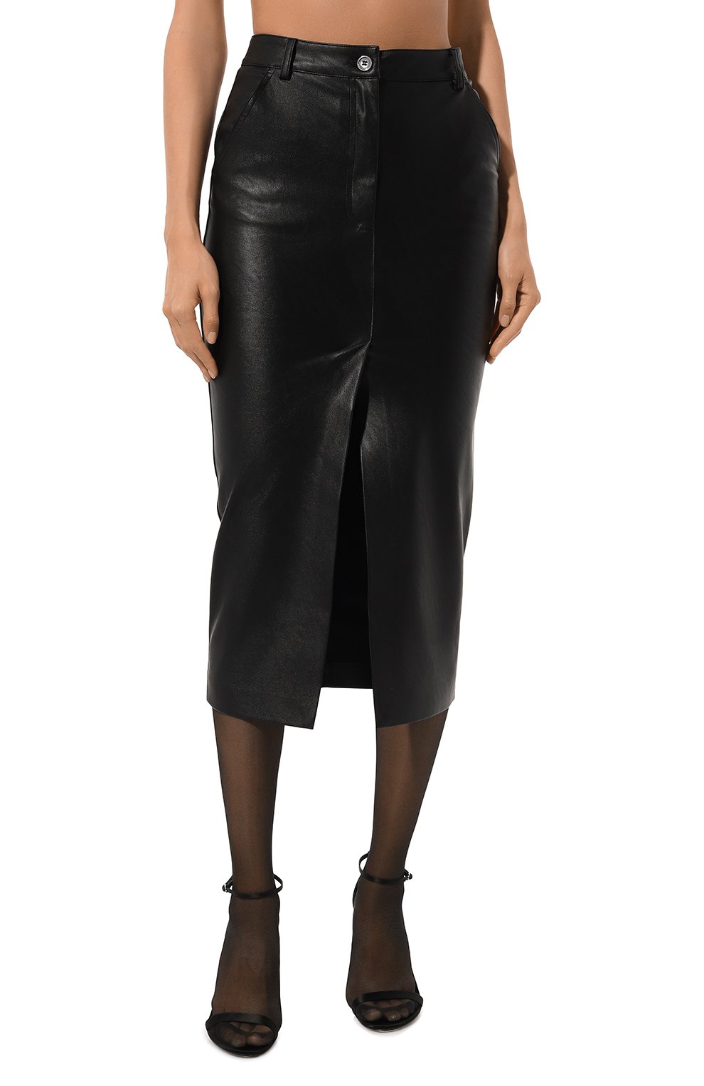 Юбка из экокожи PINKO, арт. 104145/7105, фото 3
