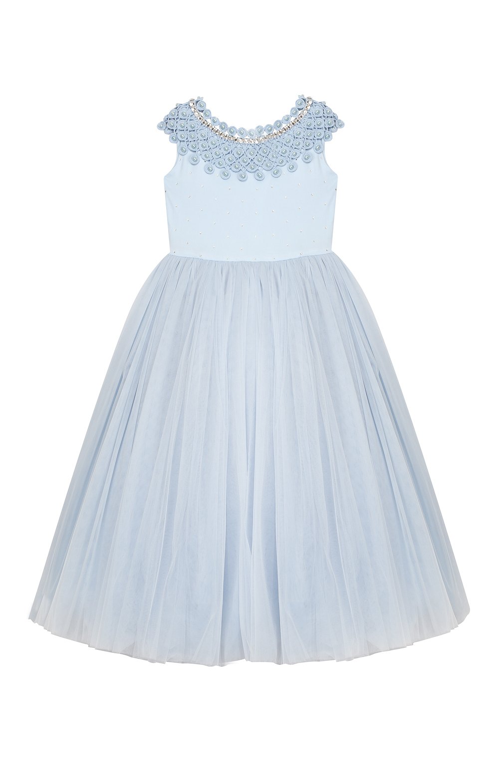 Платье L’EREDE BY ANGELIKAREVVA голубого цвета по цене 40320 руб., арт. АА-041, фото 1 Платье L’EREDE BY ANGELIKAREVVA, арт. АА-041, фото 1