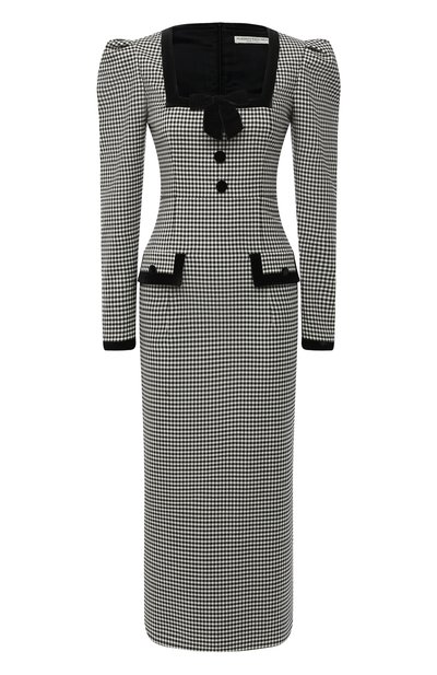 Женское шерстяное платье ALESSANDRA RICH, арт. FAB2295-F2979