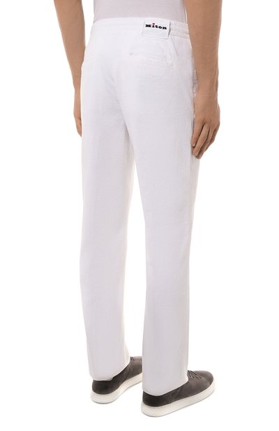 Вельветовые брюки KITON белого цвета по цене 135500 руб., арт. UPLACK0107F10, фото 4 Вельветовые брюки KITON, арт. UPLACK0107F10, фото 4