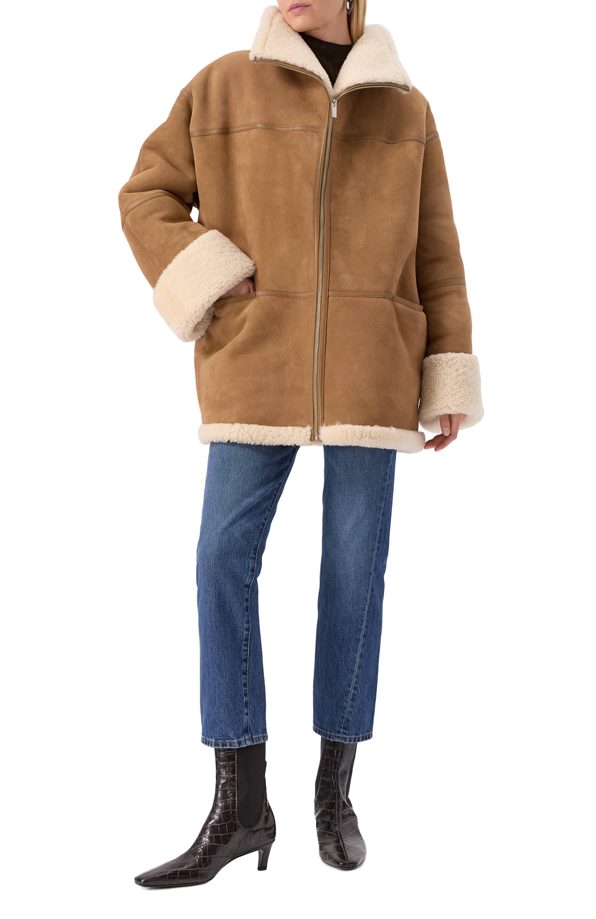 Дубленка из овчины TOTEME, арт. 251-WR0876-LE0107, фото 2