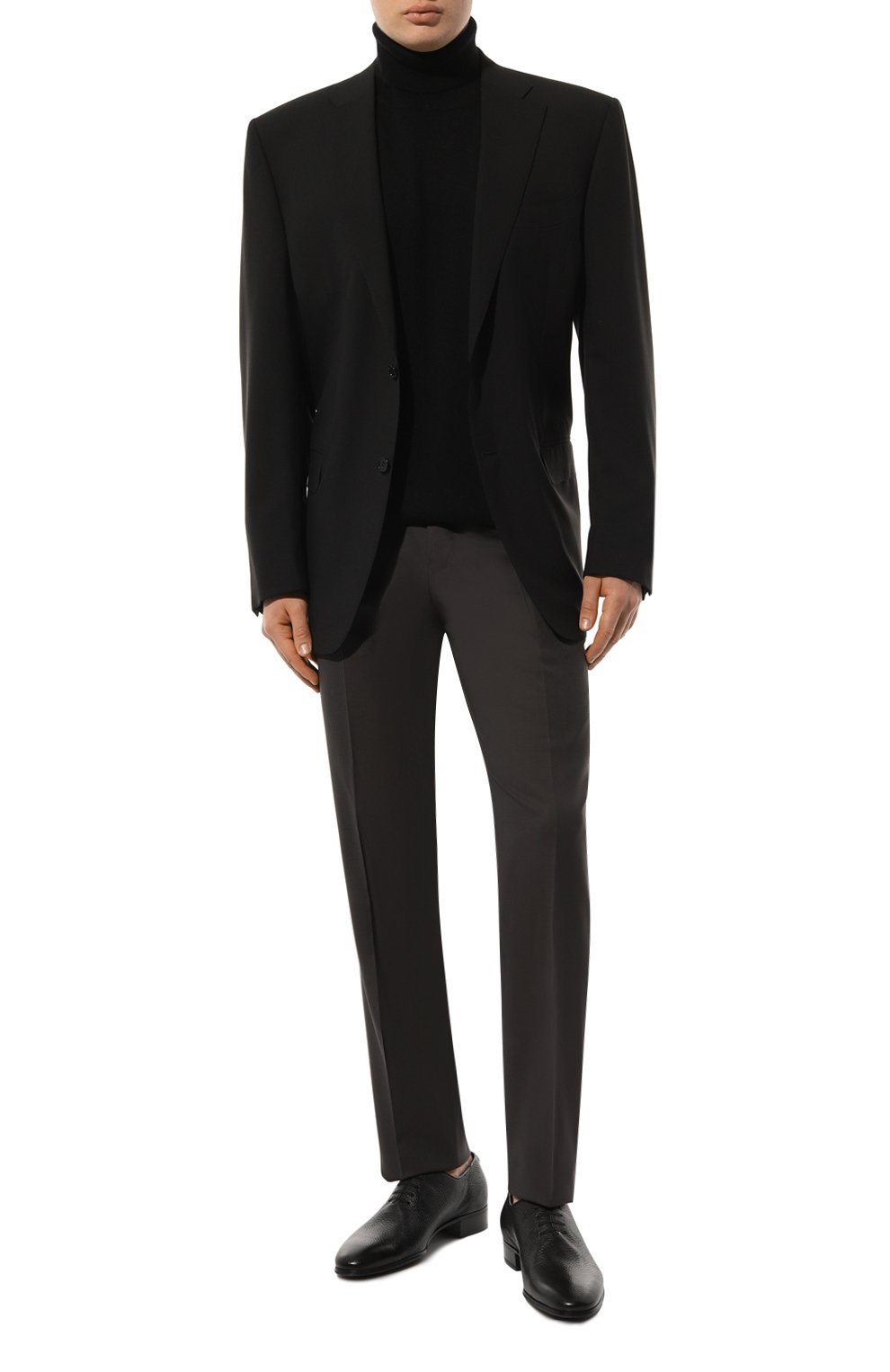 Шерстяные брюки ZEGNA, арт. 727F10A7/75TB12, фото 2