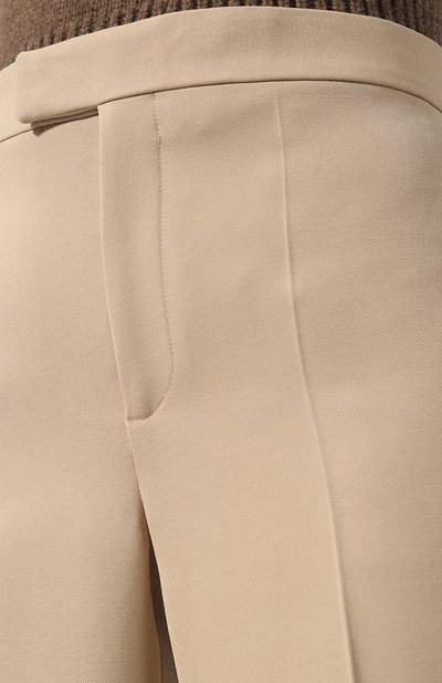 Однотонные шерстяные брюки со стрелками CELINE, арт. 21U14421B, фото 5