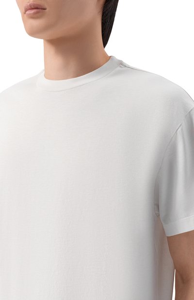 Комплект из трех футболок JIL SANDER белого цвета по цене 46850 руб., арт. J47GC0001-J45048, фото 5 Комплект из трех футболок JIL SANDER, арт. J47GC0001-J45048, фото 5