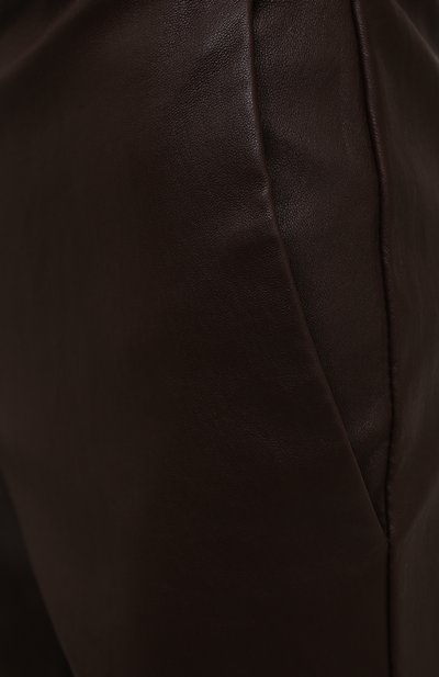 Кожаные брюки BRUNELLO CUCINELLI, арт. M0V32P7118, фото 5