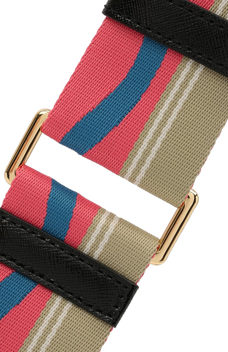 Женские ремень для сумки MARC JACOBS (THE) розового цвета, арт. S304M06SP21 | Фото 3 (Материал: Текстиль; Кросс-КТ: ремень-сумка; Нос: Не проставлено)