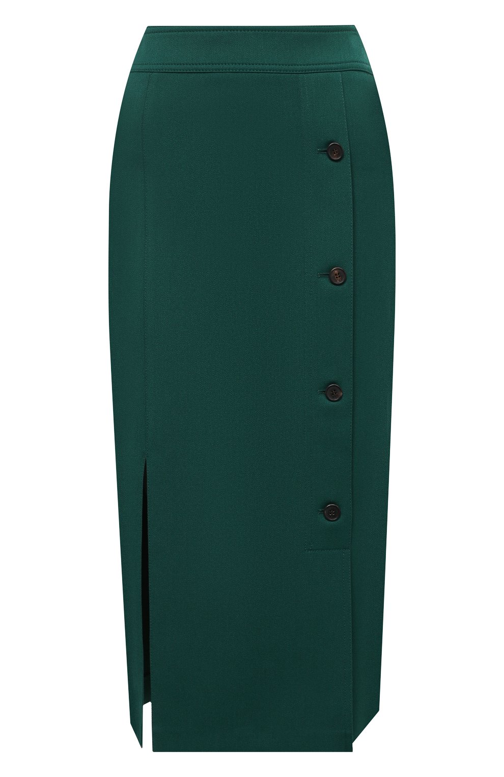 Юбка VICTORIA, VICTORIA BECKHAM зеленого цвета по цене 27900 руб., арт. 2420WSK001785A, фото 1 Юбка VICTORIA, VICTORIA BECKHAM, арт. 2420WSK001785A, фото 1