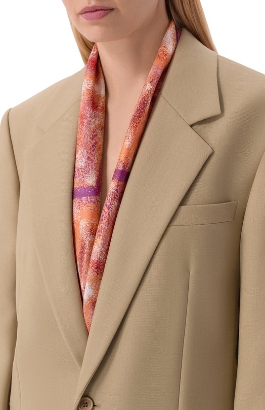 Шелковый платок Missoni F041TWDA639 Разноцветный  F041TWDA639 Фото 2
