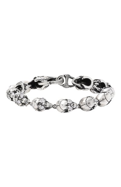 Мужской браслет черепа mini GL JEWELRY, арт. GL400015-S97-217
