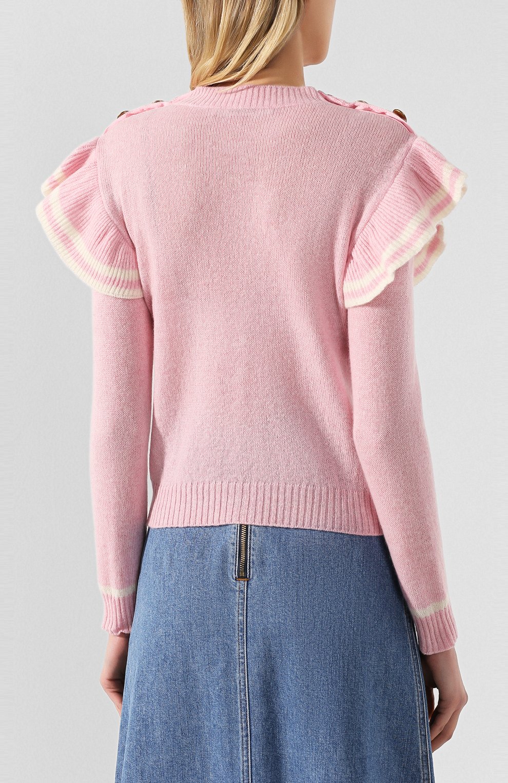 Кашемировый свитер PHILOSOPHY DI LORENZO SERAFINI, арт. A0911/703, фото 4