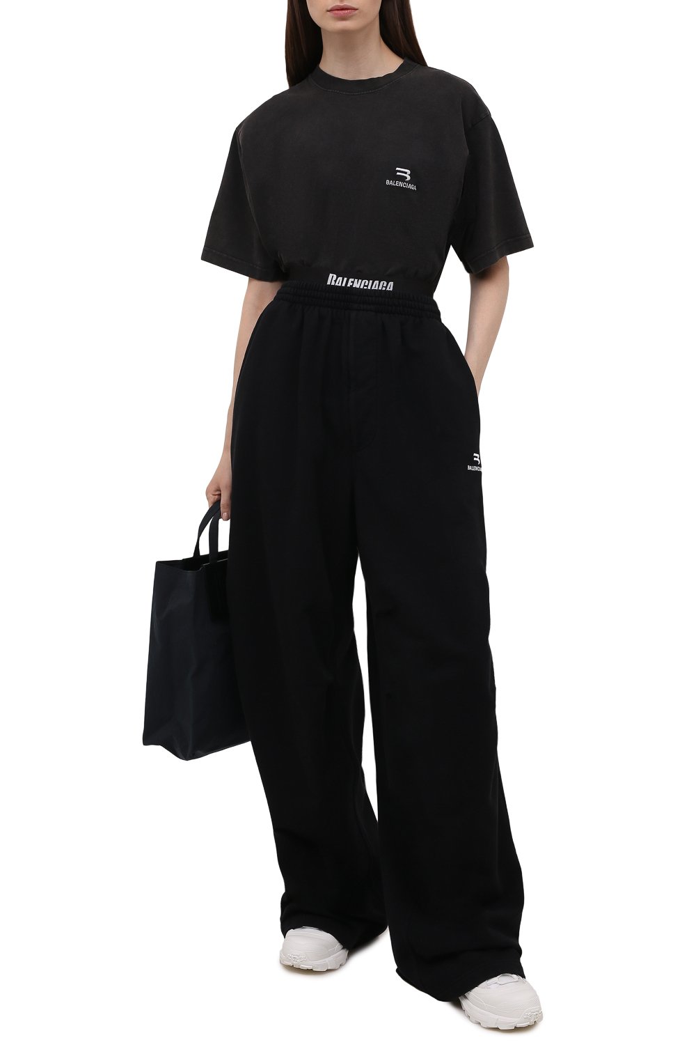 Хлопковые брюки BALENCIAGA, арт. 675248/TLVA1, фото 2
