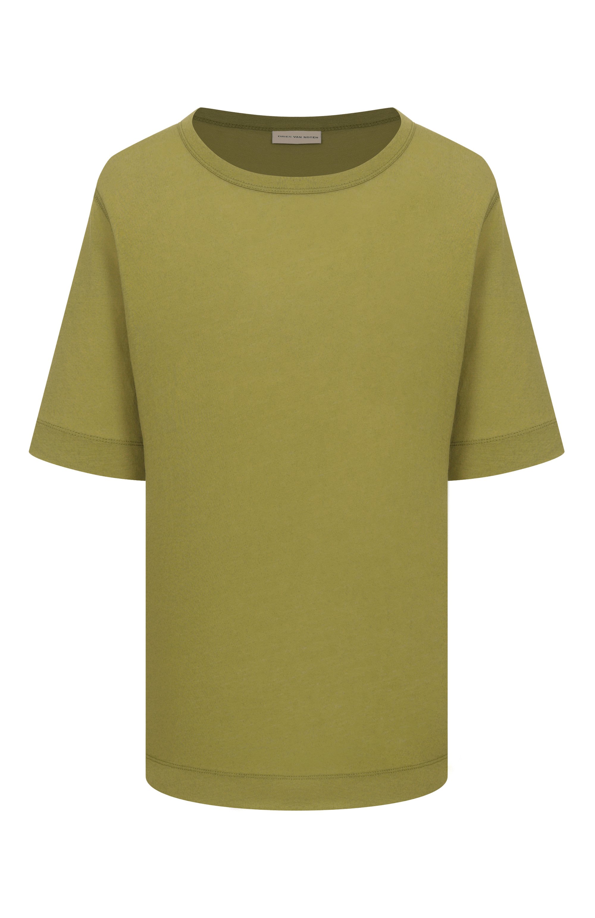 Хлопковая футболка DRIES VAN NOTEN, арт. 251-011126-1630, фото 1