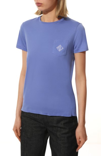 Хлопковая футболка RALPH LAUREN, арт. 290840784, фото 3