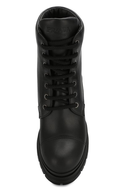 Кожаные ботильоны PRADA, арт. 1T584L-3A6H-F0002-055, фото 4