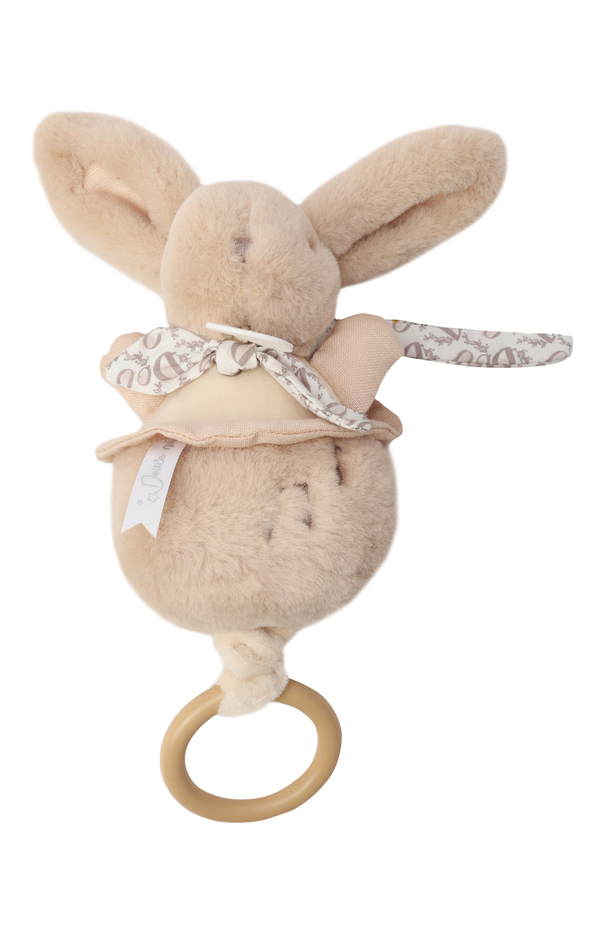 Музыкальная игрушка с принтом DOU DOU ET COMPAGNIE бежевого цвета по цене 5290 руб., арт. DC4370, фото 1 Музыкальная игрушка с принтом DOU DOU ET COMPAGNIE, арт. DC4370, фото 1