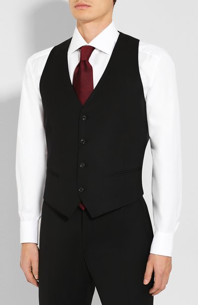 Шерстяной костюм-тройка GIORGIO ARMANI, арт. 8WGAY004/T0075, фото 4