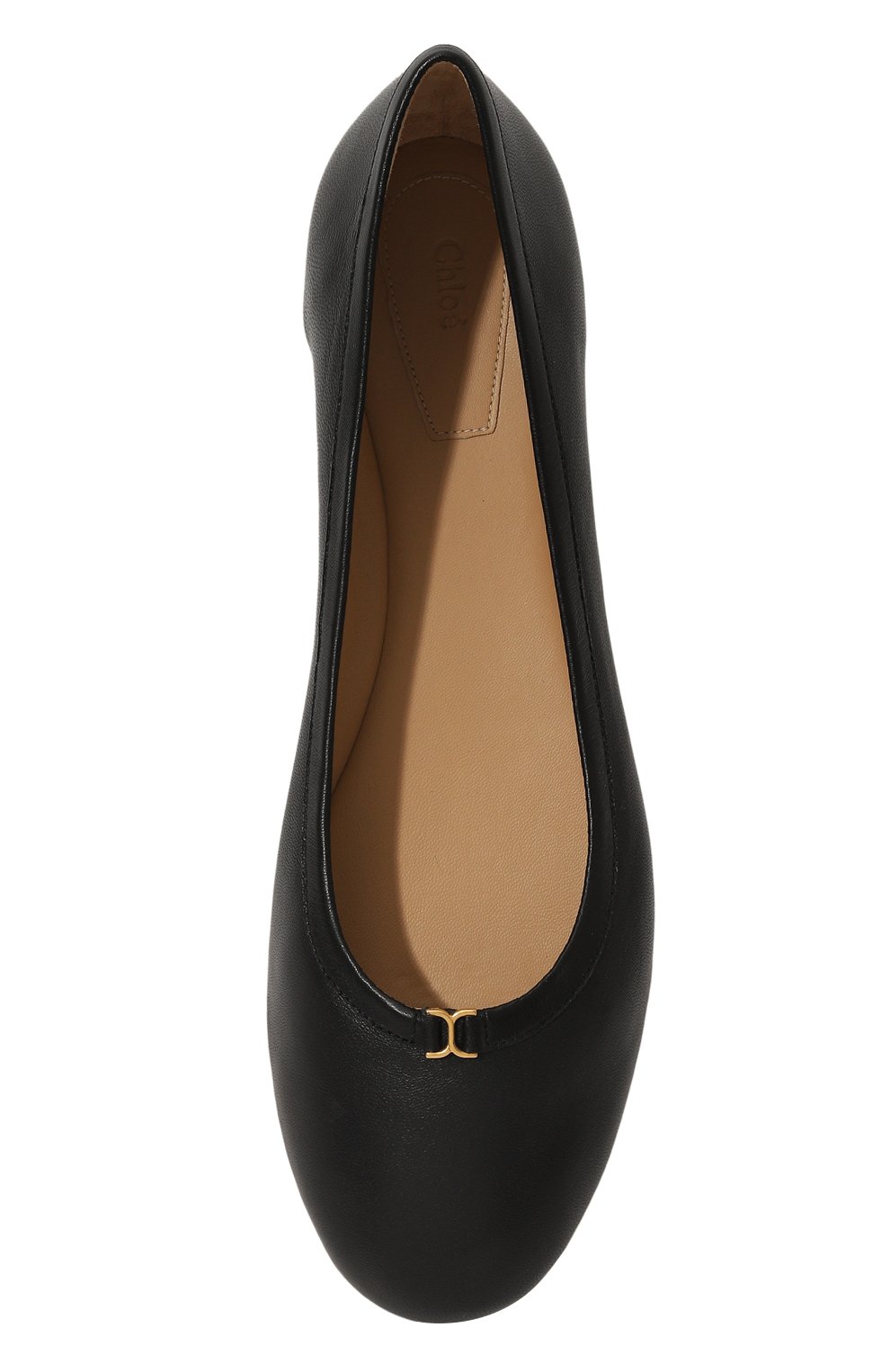 Кожаные балетки marcie CHLOÉ, арт. CHC24S973H7, фото 6