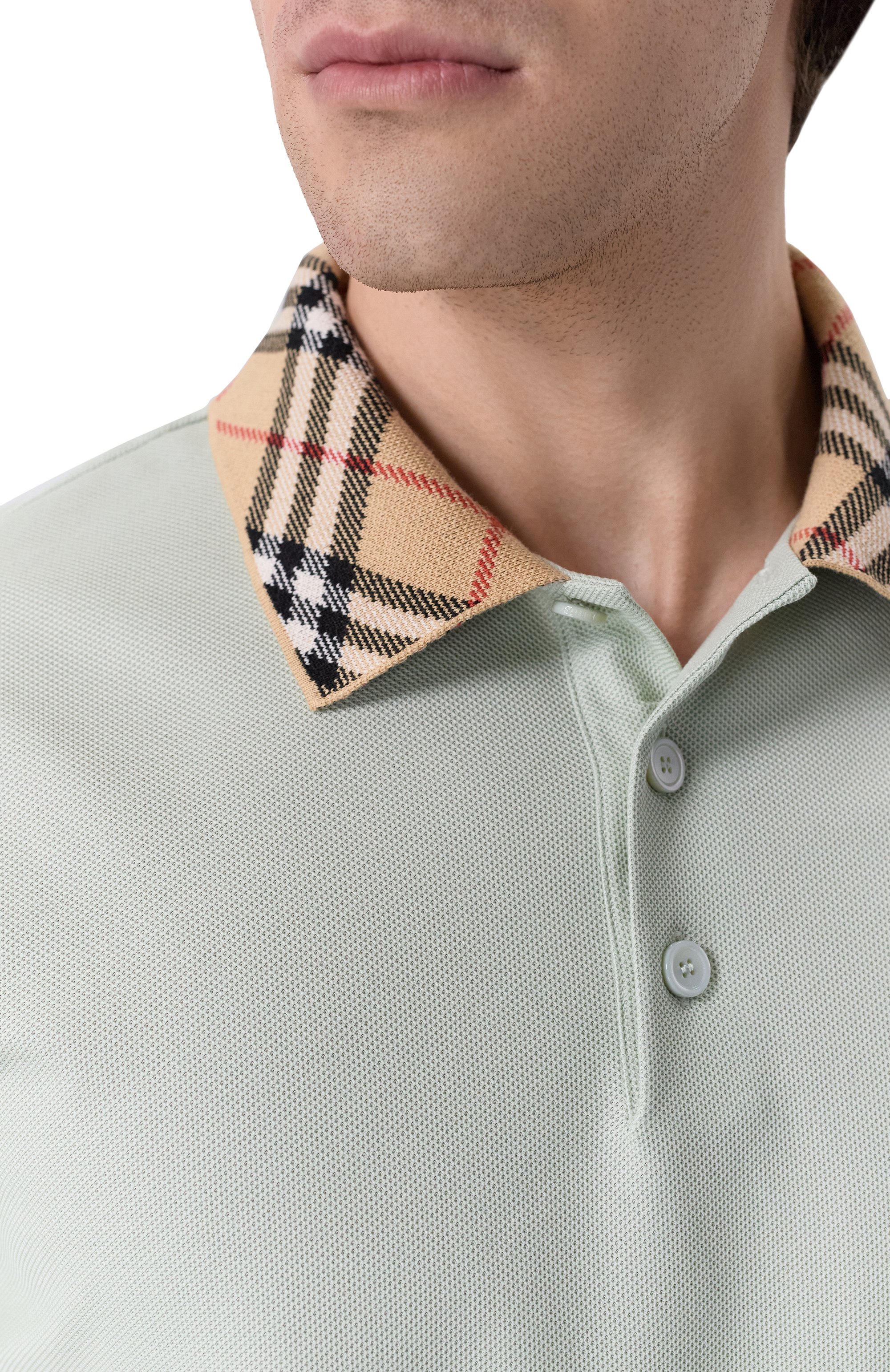 Хлопковое поло BURBERRY, арт. 8118949, фото 5