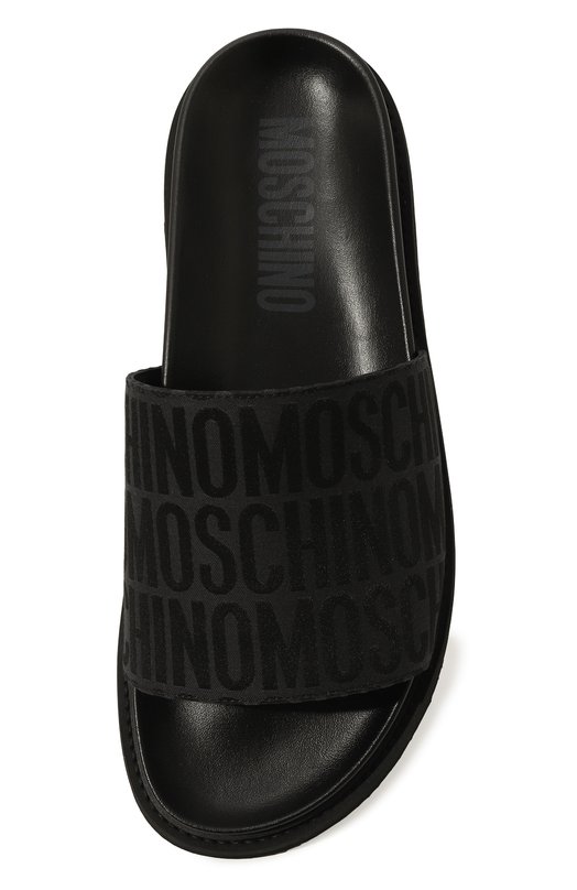 фото Текстильные шлепанцы moschino