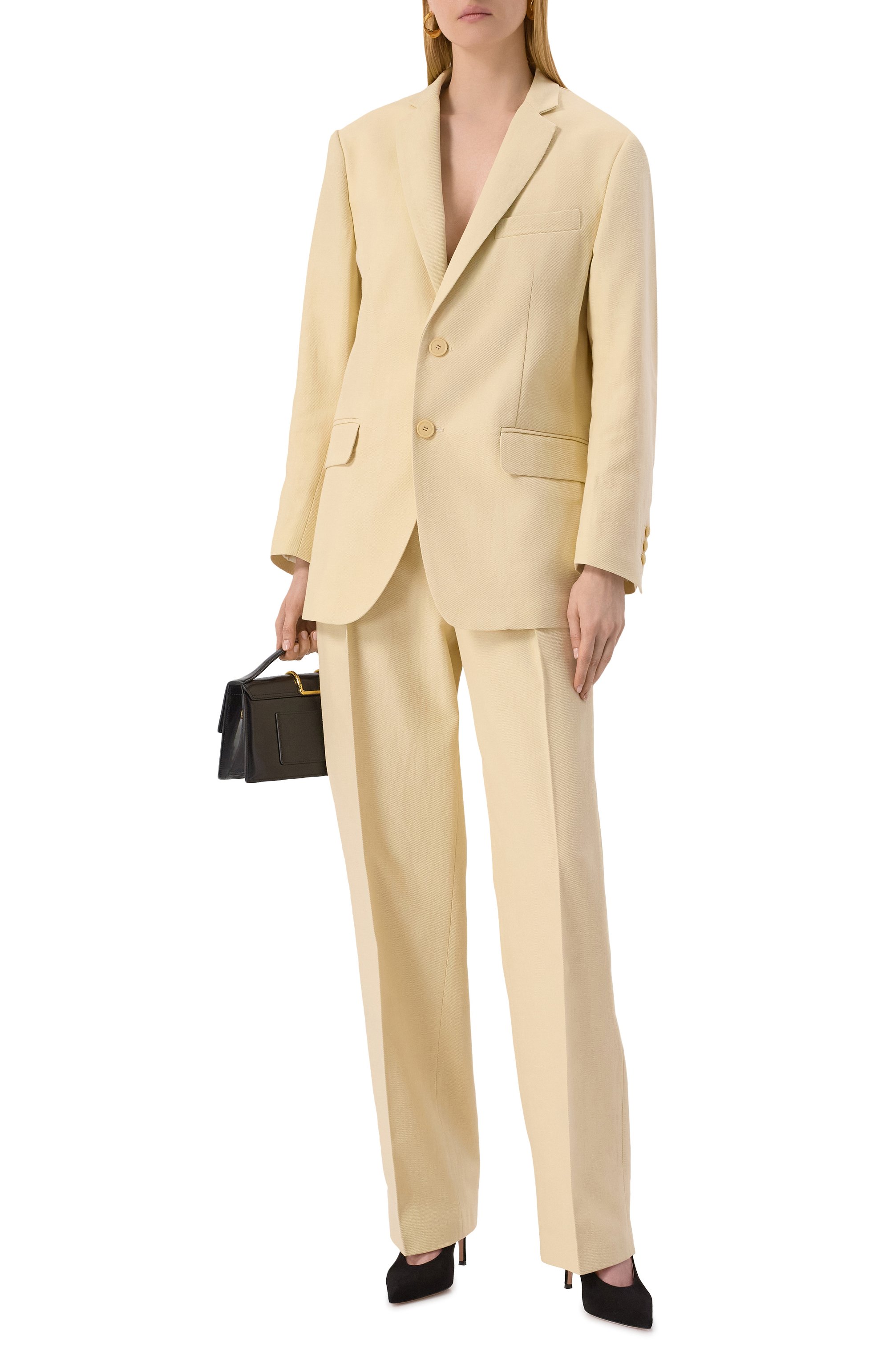 Жакет из хлопка и льна TWINSET, арт. 251TP2760, фото 2