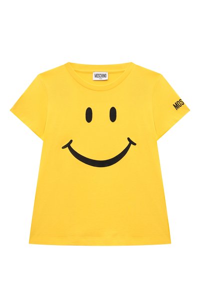 Хлопковая футболка MOSCHINO, арт. HAM06G/LAA10/4-8