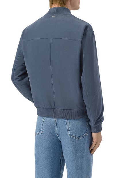 Замшевый бомбер BOSS, арт. 50543213, фото 4