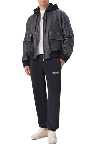 Хлопковые джоггеры OFF-WHITE, арт. 0MCH057S26FLE003, фото 2