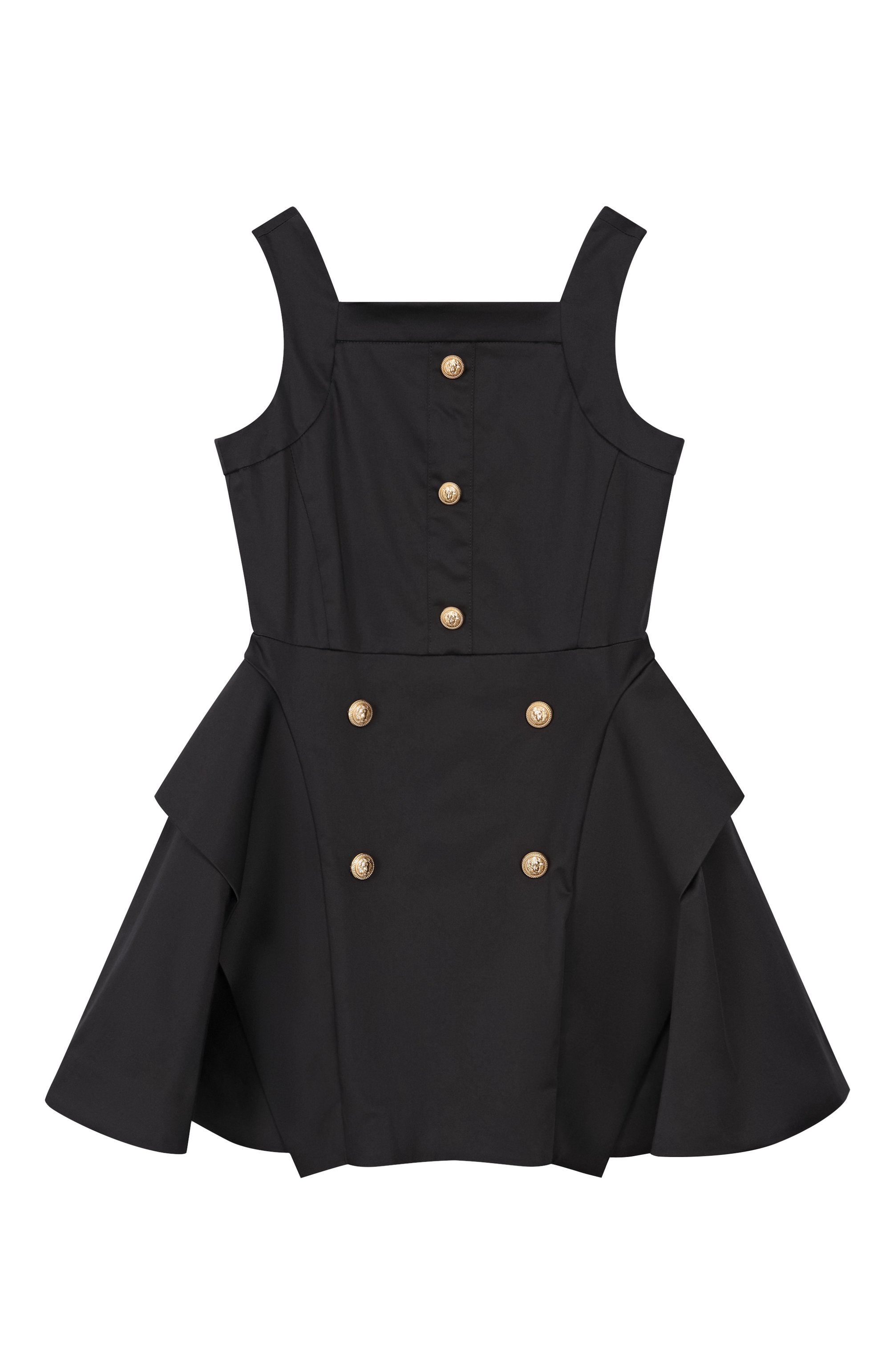 Хлопковое платье BALMAIN, арт. BY1B92, фото 1