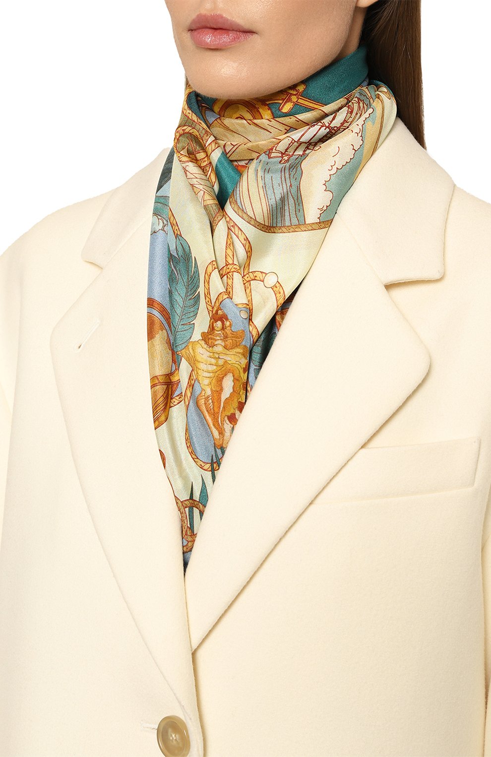 Шелковый платок вокруг света GOURJI, арт. 91126337/914462172, фото 2
