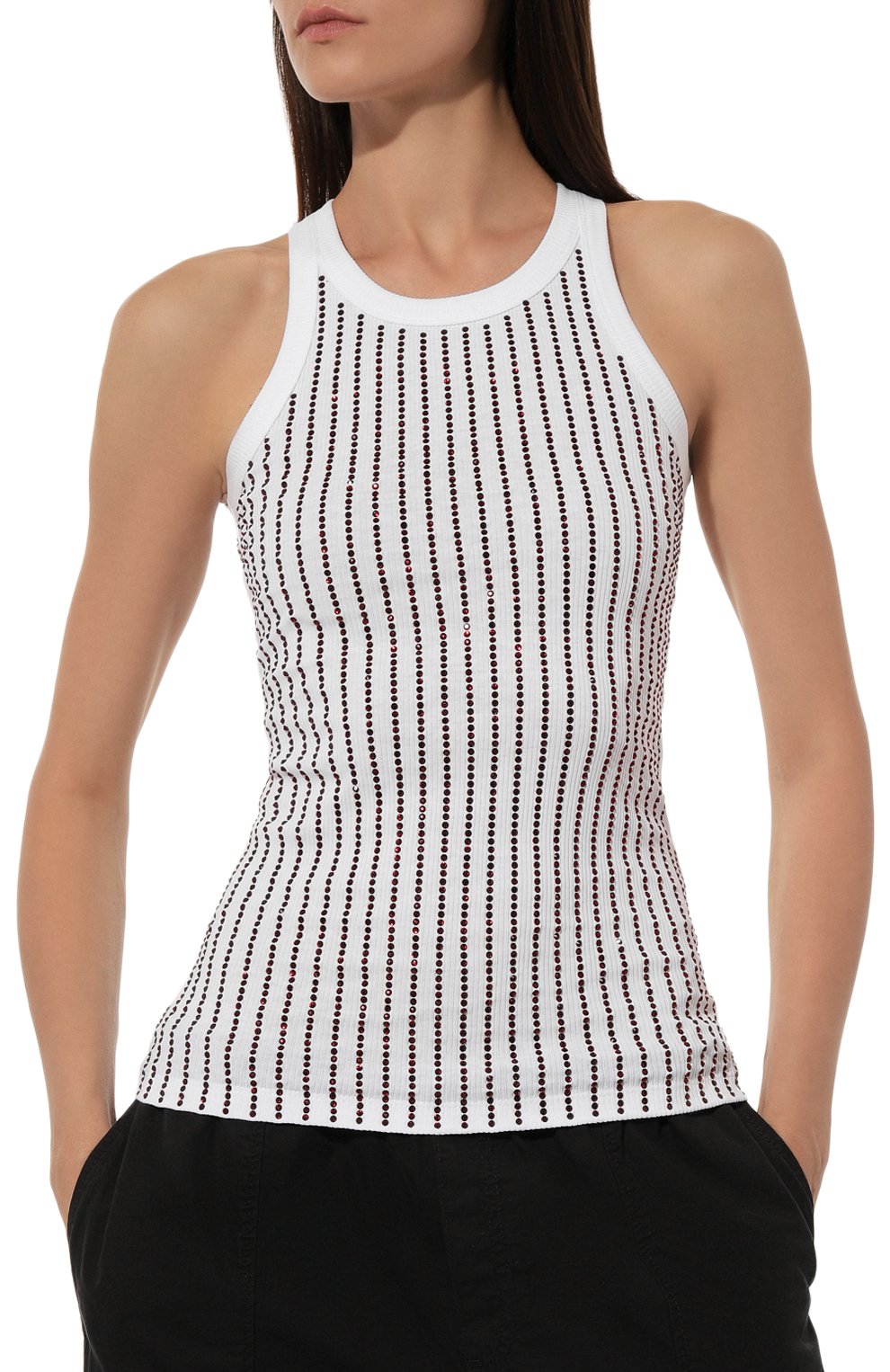 Хлопковый топ THE ATTICO, арт. 247WCT276, фото 3