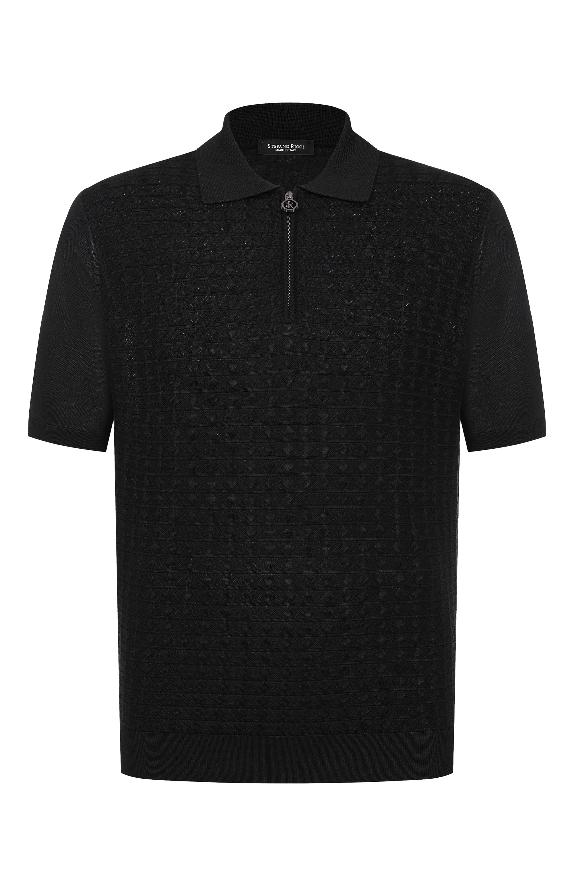 Поло из шелка и хлопка STEFANO RICCI, арт. K212038P31/F26194, фото 1