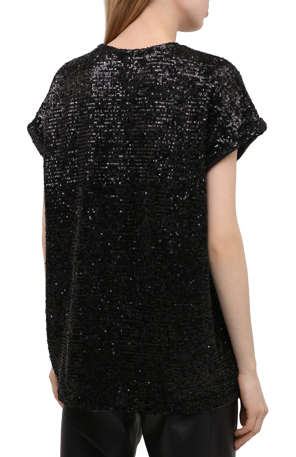 Футболка с пайетками BALMAIN, арт. VF11351/X444, фото 4