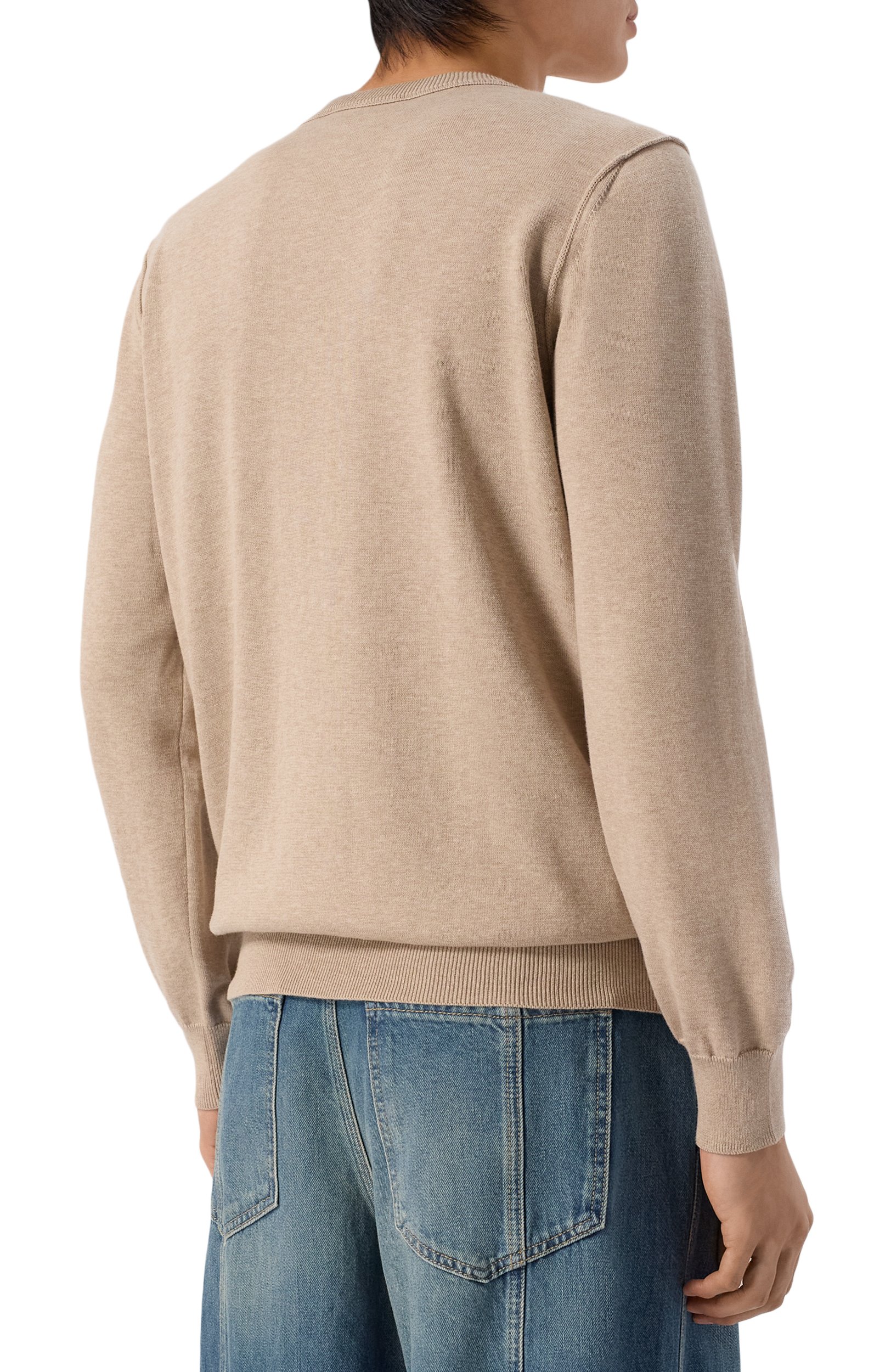 Хлопковый джемпер STONE ISLAND, арт. L1S155100053/S00B2, фото 4
