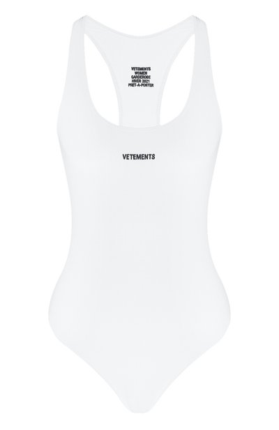 Женский слитный купальник VETEMENTS, арт. WAH21TR289 1332/WHITE