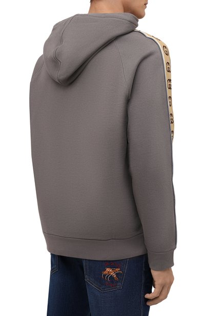 Хлопковое худи GUCCI, арт. 596230/XJBUW, фото 4