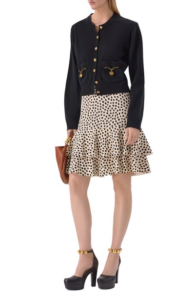 Кожаные  туфли lola CHLOÉ, арт. CH26S15ZVV, фото 3