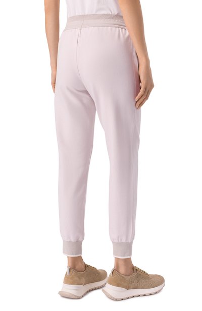 Хлопковые джоггеры LORENA ANTONIAZZI, арт. PA96/9999, фото 4