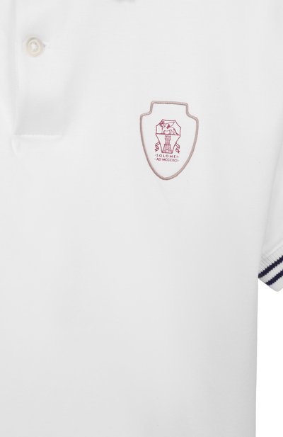 Хлопковое поло BRUNELLO CUCINELLI, арт. B0B13917TB, фото 3