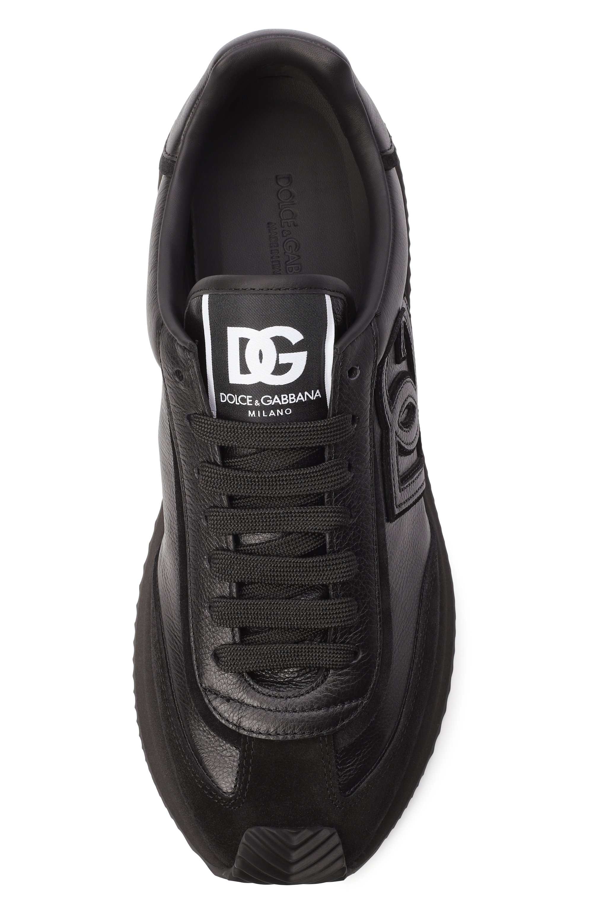 Кожаные кроссовки dg cushion DOLCE & GABBANA, арт. CS2288/A0124, фото 6
