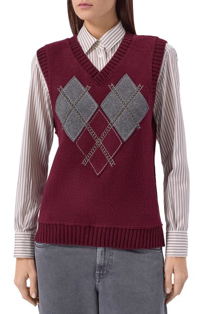 Шерстяной жилет N21, арт. E091/4602, фото 3