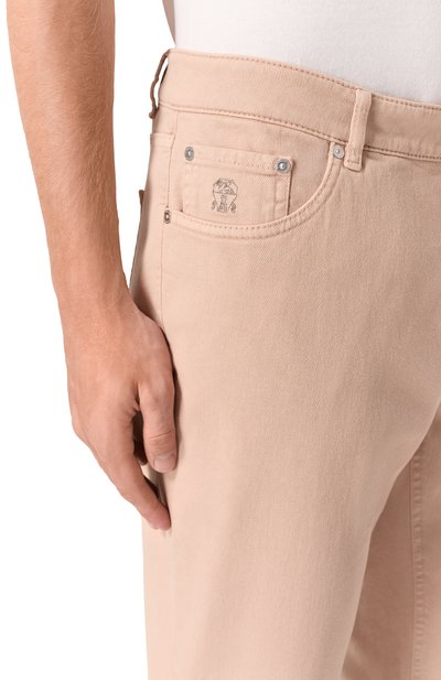 Джинсы traditional fit BRUNELLO CUCINELLI, арт. M277PB3210, фото 5