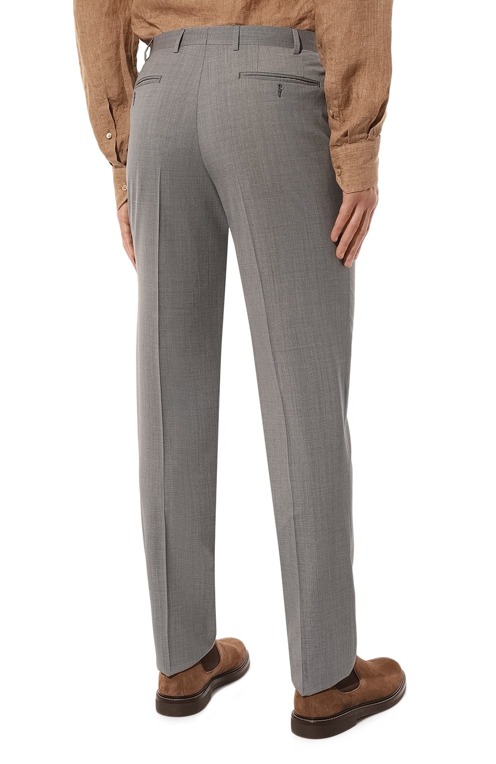 Шерстяные брюки CANALI, арт. 71019/AA05011, фото 4