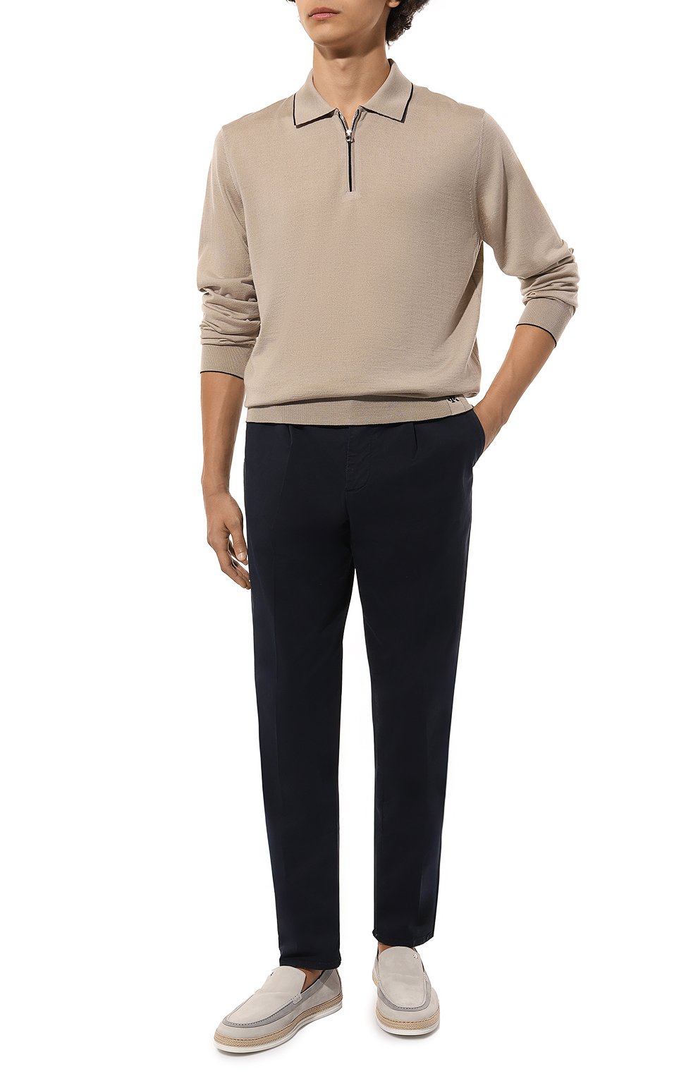 Поло из шерсти и шелка STEFANO RICCI, арт. KE08004P30/E24374, фото 2