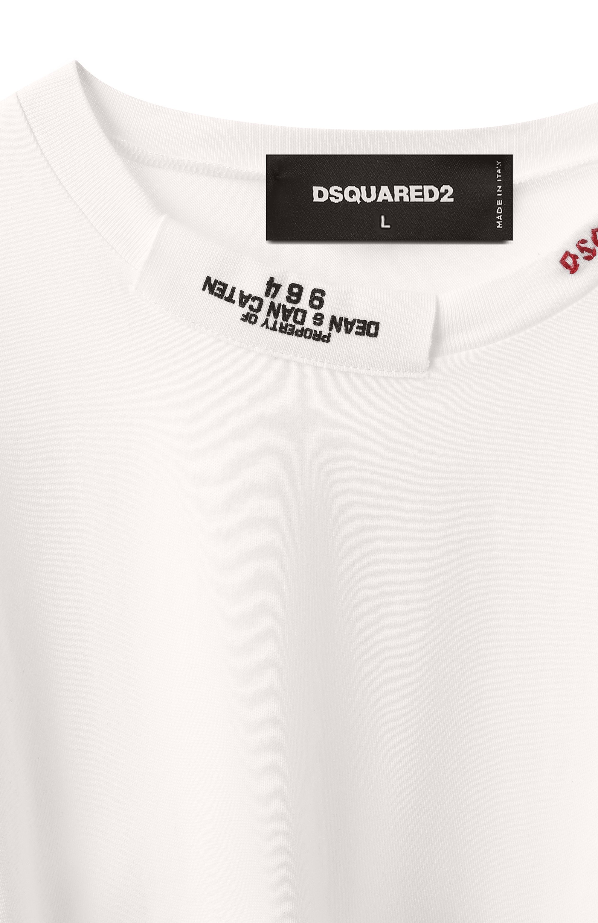 Хлопковая футболка DSQUARED2, арт. S74GD1417/D20020, фото 6