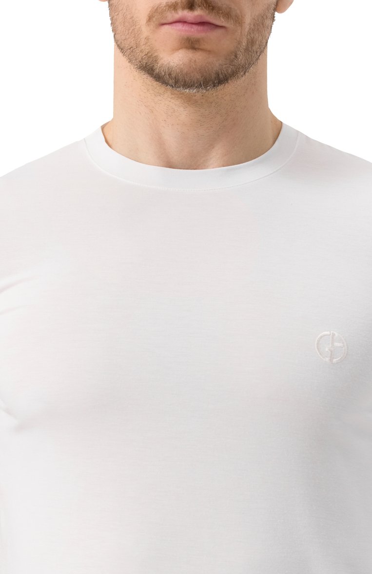 Футболка из вискозы GIORGIO ARMANI, арт. 3GST52/SJP4Z, фото 1