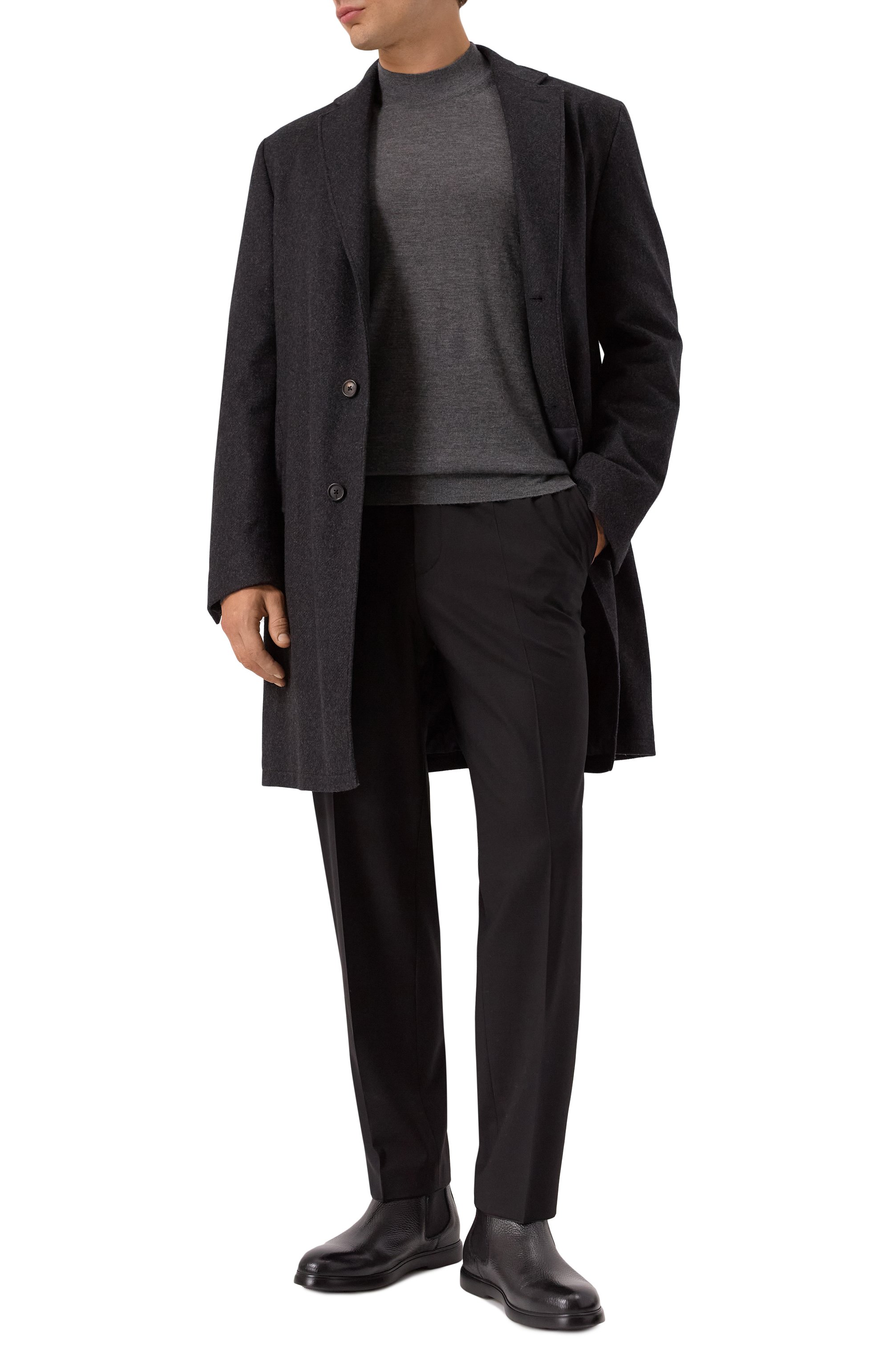 Водолазка из кашемира и шелка FEDELI, арт. MU007090, фото 2